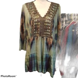 Live and let live Blouse Size 1X